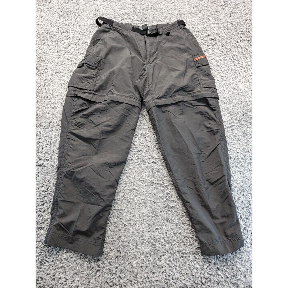 Rei Co Op Pants Women 8P Gray Cargo Convertible Utility Hike Gorpcore Athleisure